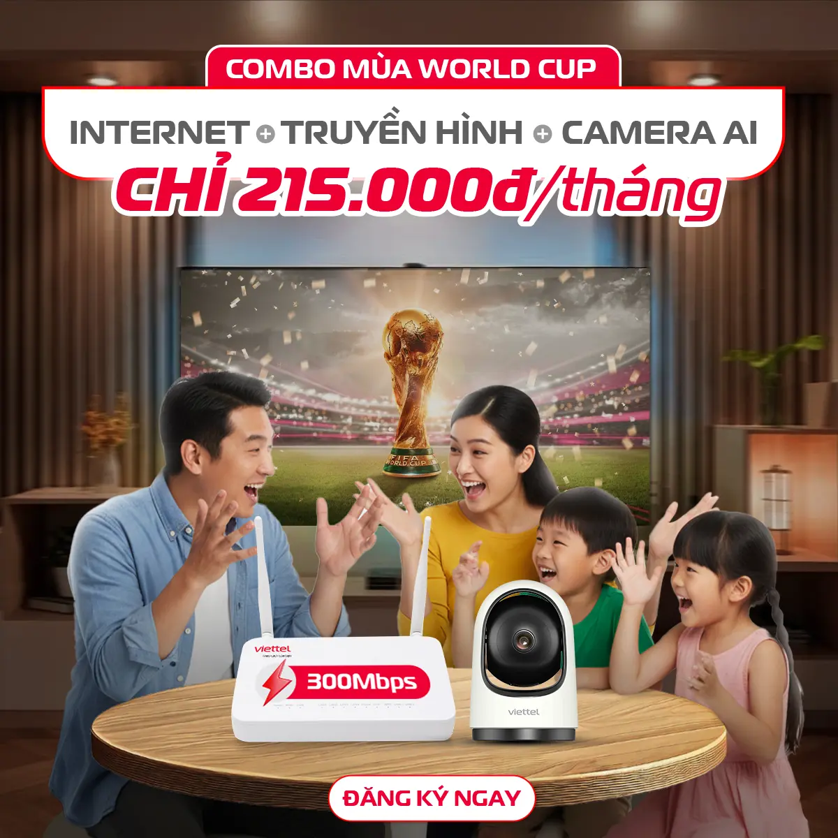Trải nghiệm Internet không giới hạn