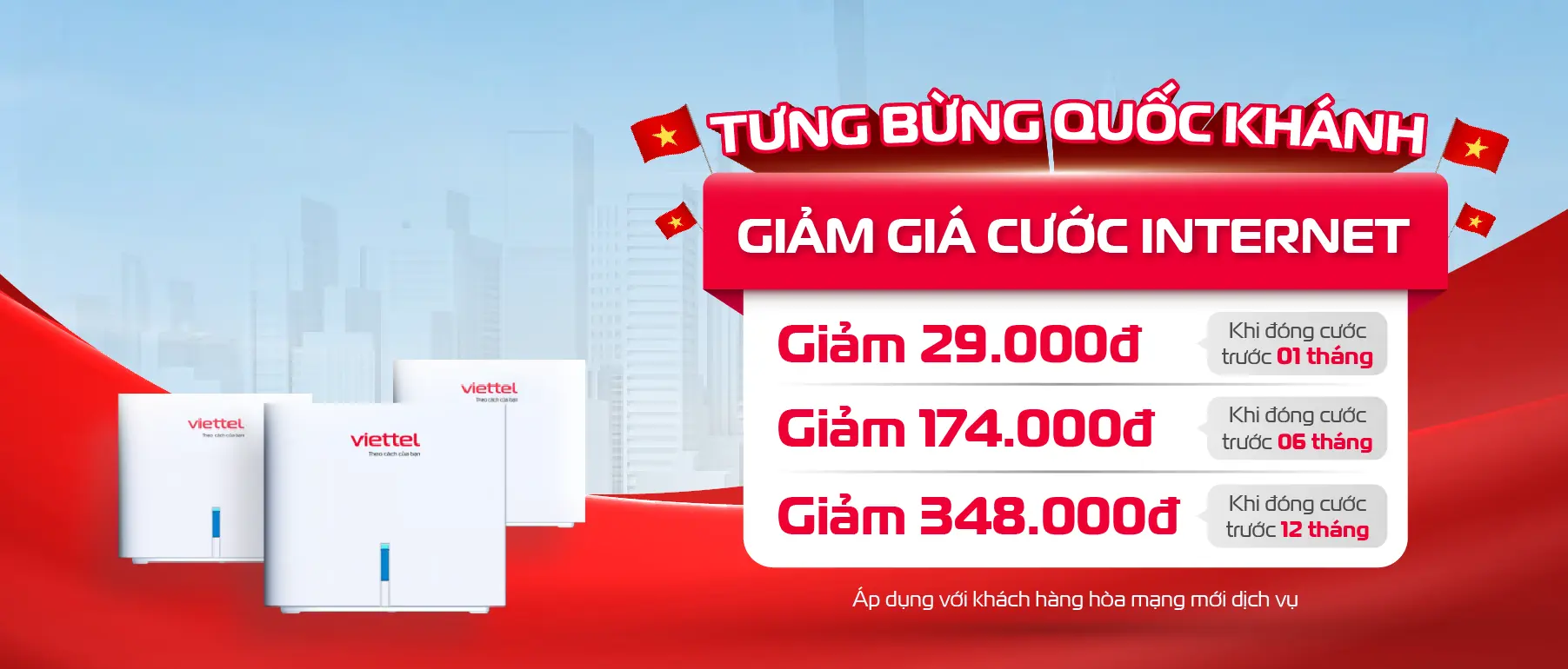 Trải nghiệm Internet không giới hạn