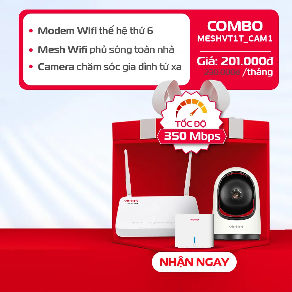 Trải nghiệm Internet không giới hạn